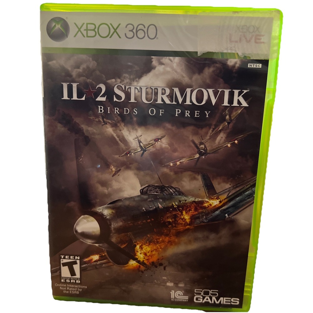 IL-2 Sturmovik: Birds of Prey Microsoft Xbox 360 2009 Complete With Manual